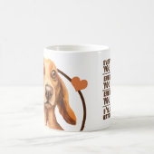 Mug Dachshund Saucisse Chien Chaque Snack Que Vous Fai (Centre)