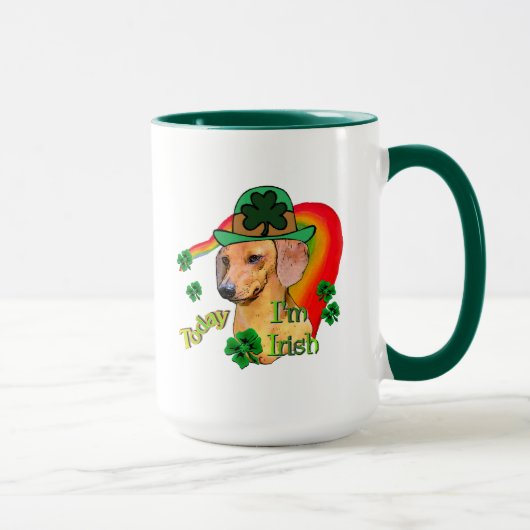 Mug Dachshund St patrick (Droite)