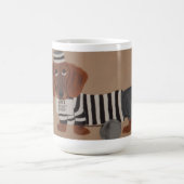 Mug Dachshund Treat Thief Jailbird (Centre)