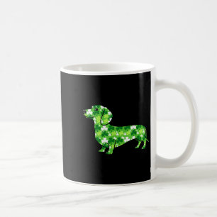 Mug Dachshund trèfle St Patrick drôle de chien
