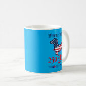Mug Dachshund Weenie Le Peuple 250 Ans 1776 États-Unis (Devant droit)