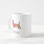 Mug Dachshund Wiener Chien Chien Chien Chien Chien Chi (Devant gauche)