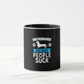 Mug Dachshunds Avec Mes Amis (Centre)