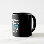 Mug Dachshunds Avec Mes Amis (Devant droit)