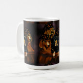 Mug Dachshunds d'Halloween (Devant gauche)