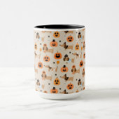 Mug Dachshunds en Halloween Costumes Motif (Centre)