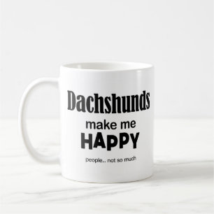 Mug Dachshunds Me Rendre Heureux