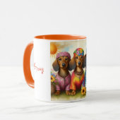 Mug Dachshunds super (Devant gauche)