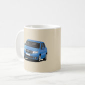 Mug Dacia bleu Sandero 2 x image - (Devant gauche)