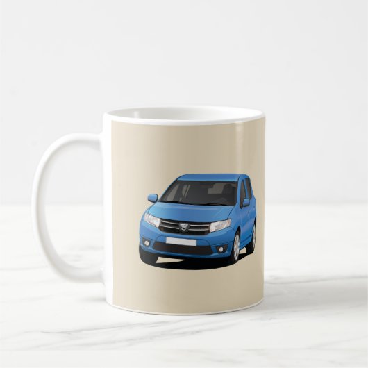 Mug Dacia bleu Sandero 2 x image - (Gauche)