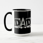 Mug DAD - A Porter (Gauche)