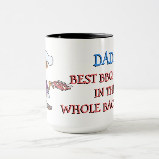 Mug DAD Best BBQ Chef (Centre)