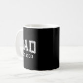 Mug Dad Est 2003 Dad D Fathers Day Ized (Devant gauche)