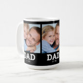 Mug Dad Established Black 3 Photo (Devant gauche)