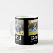 Mug Dad Established Black 3 Photo (Devant gauche)