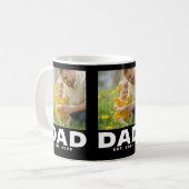 Mug Dad Established Black 3 Photo (Devant gauche)