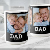 Mug Dad Established Black 3 Photo