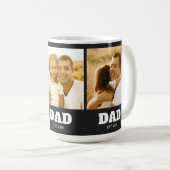 Mug Dad Established Black Bold 3 Photo (Devant droit)