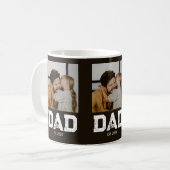 Mug Dad Established Bold Dad Black 3 Photo (Devant gauche)