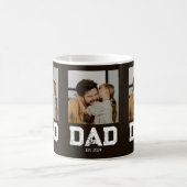 Mug Dad Established Bold Dad Black 3 Photo (Centre)