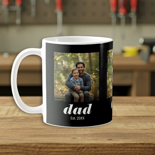 Mug Dad Established Modern 3 Photo