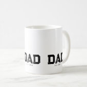 Mug Dad Established New Dad Gift (Devant droit)
