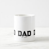 Mug Dad Established New Dad Gift (Centre)