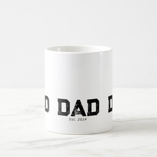Mug Dad Established New Dad Gift (Centre)