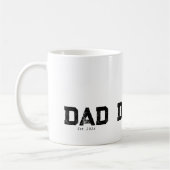 Mug Dad Established New Dad Gift (Gauche)