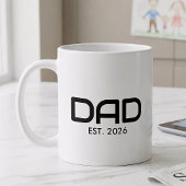 Mug Dad Established New Dad Gift