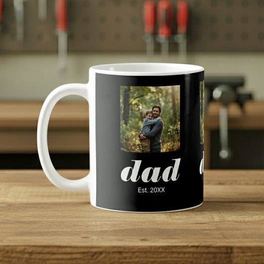 Mug Dad Established Photo Father's Day