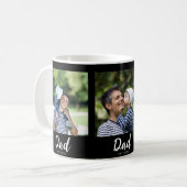 Mug Dad Established Script Black 3 Photo (Devant gauche)