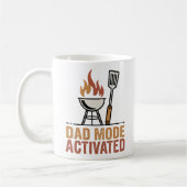 Mug Dad Mode Activated | Fatherhood Humor Design (Gauche)