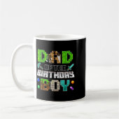 Mug Dad Of The Birthday Boy Funny Gaming Birthday Xel (Gauche)