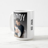 Mug Dad Photo This Year Name Best Daddy Ever (Devant gauche)