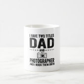 Mug Dad Photographer Vintage Engraving Shirt Design_1 (Centre)