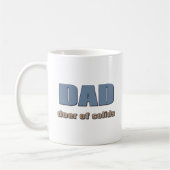 Mug DAD : Porte de pâte à café solide (Gauche)