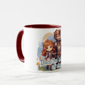 Mug Dad, the hero of my life (Devant gauche)
