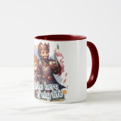 Mug Dad, the hero of my life (Devant droit)