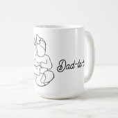 Mug Dad-to-be Faux Lace (Devant droit)