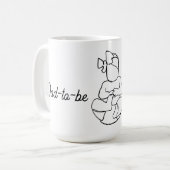 Mug Dad-to-be Faux Lace (Devant gauche)