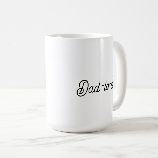 Mug Dad-to-be Faux Lace (Devant droit)