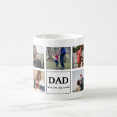 Mug Dad You Are My World Custom Photo Collage (Centre)