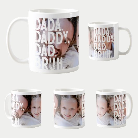 MUG DADA DADDY DAD DAD BRUH GRANDE FÊTE DES PÈRES PHOT