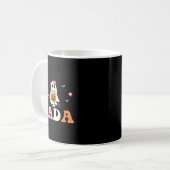 Mug Dada Ghost Boo One Soky Dad First Halloween Birthd (Devant gauche)