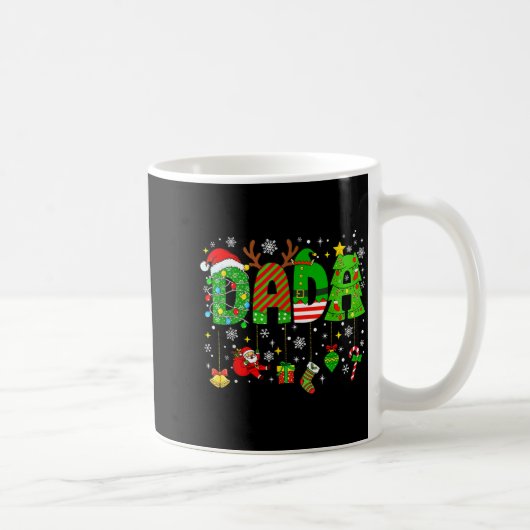 Mug Dada Matching Funny Christmas Family Couple Xmas S (Droite)
