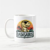 Mug Dadasaurus Dinosaur Papa Dada Saurus Fête des père (Gauche)