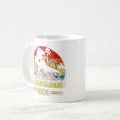 Mug Dadasaurus T Rex Dinosaur Dada Saurus Famille pour (Devant gauche)