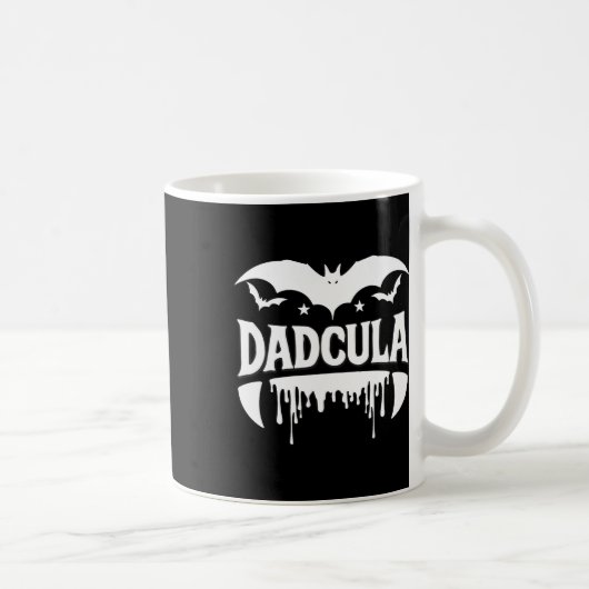 Mug Dadcula Halloween Bat Vampire Fangs effet de flux (Droite)