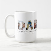 Mug DADDY 5 photos collage (Gauche)